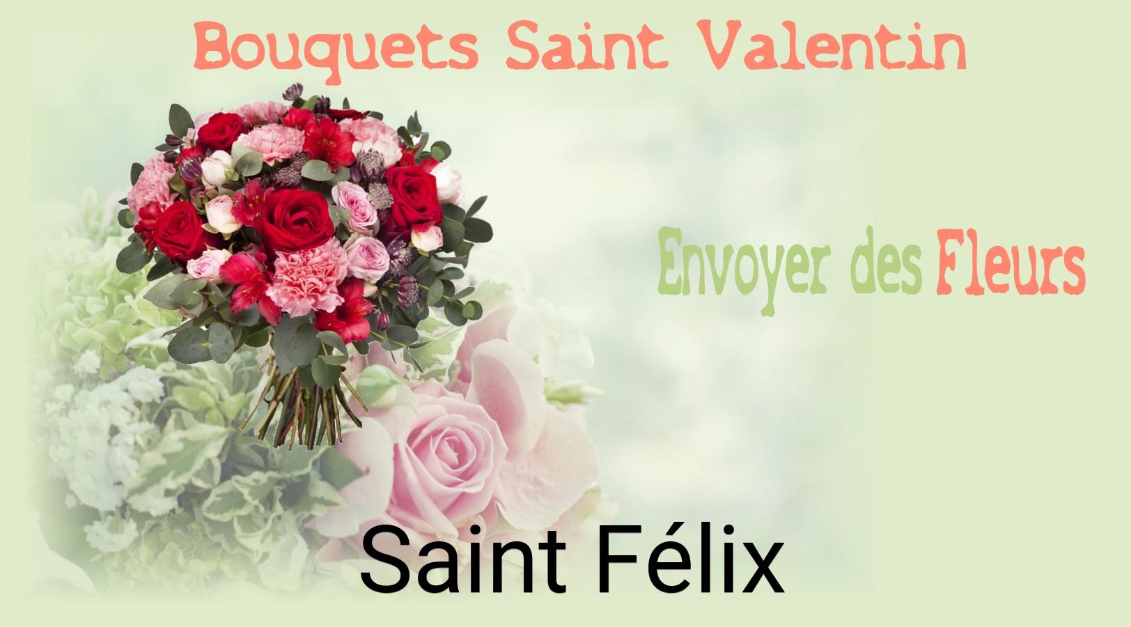 Roses de Saint-Valentin livrées à Saint-Félix
